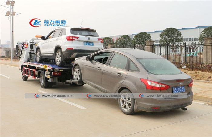 FOTON Flatbed wrecker towing trucks03