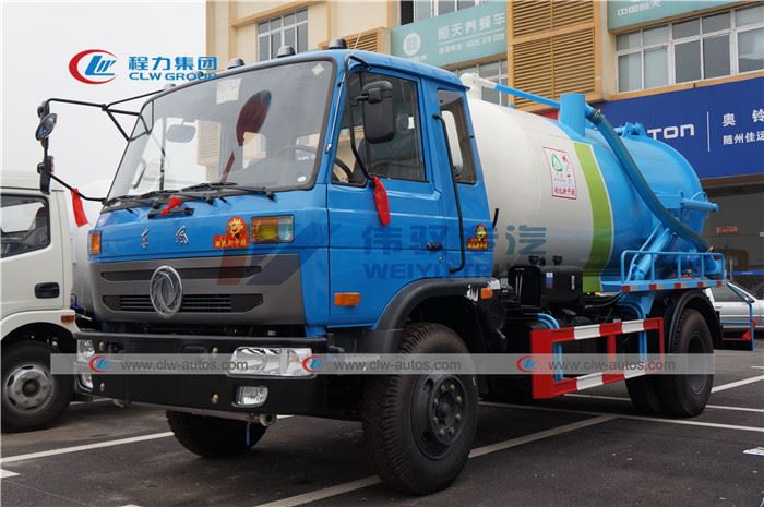 8cbm Sewage Vacuum Suction Truck (5)