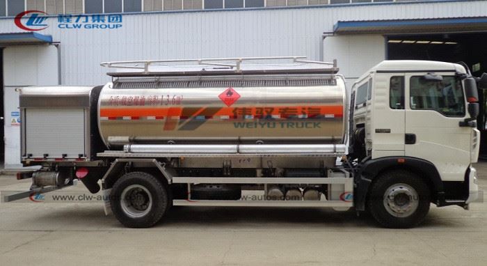 Howo 15cbm helicopter refueling truck2