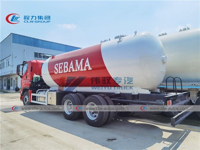 ISUZU GIGA 6X4 350HP 10MT 20,000L LPG Tanker Truck