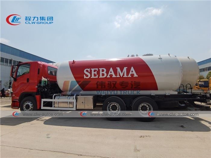 ISUZU GIGA 6X4 350HP 10MT 20,000L LPG Tanker Truck