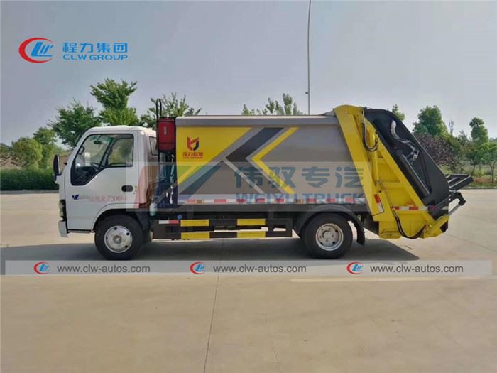 compactor garbage truck02