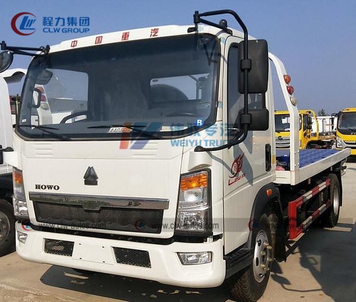4t platform wrecker truck