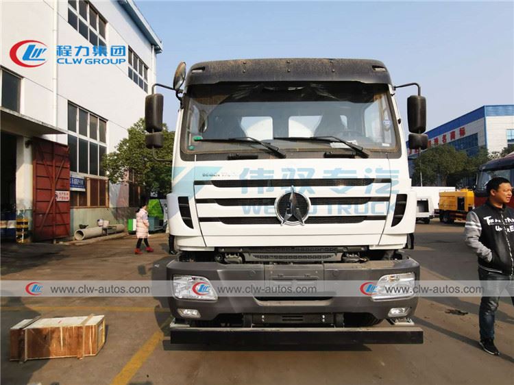 Beiben vacuum sewer cleaner truck7
