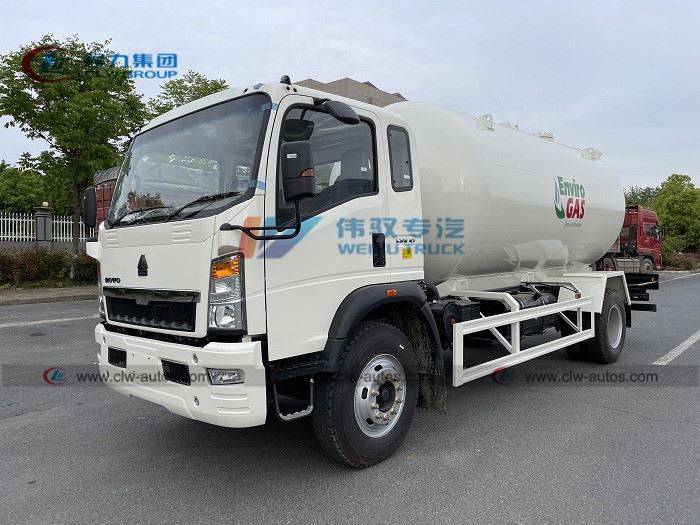 Sinotruk Howo 15cbm LPG truck Sinotruk Howo 15cbm LPG truck