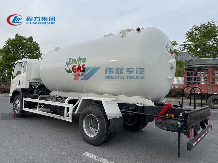 Howo 15000Liters LPG Bobtail Howo 15000Liters LPG Bobtail