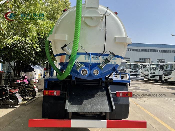 dongfeng 10m3 sewage suction truck dongfeng 10m3 sewage suction truck