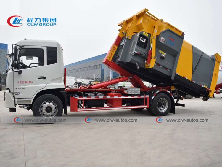 Garbage Station  Hooklift Truck 1