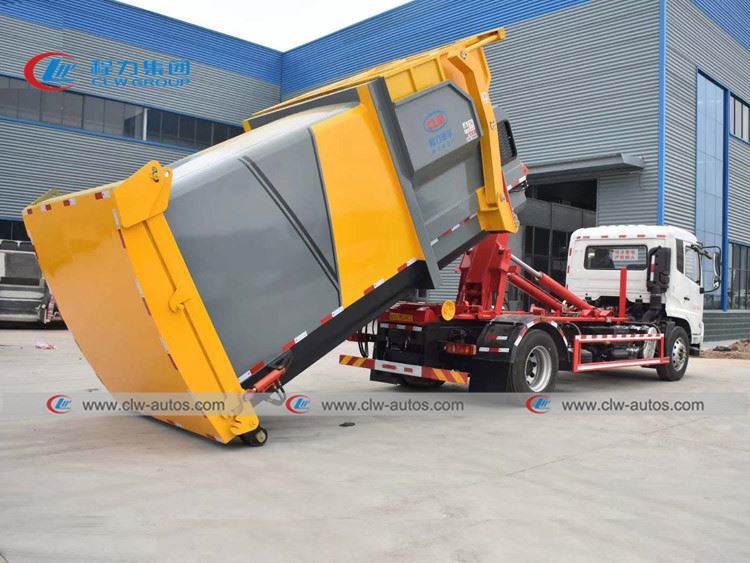 Garbage Station  Hooklift Truck 2