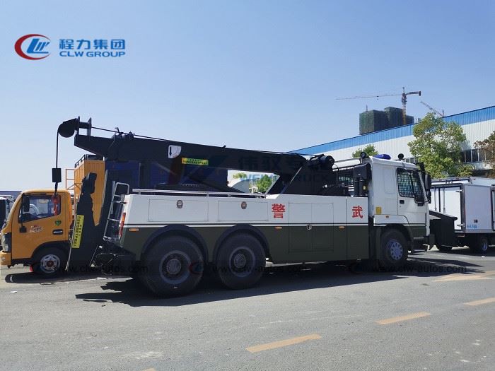 25t rescue wrecker truck