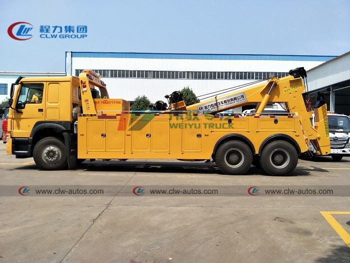Sinotruk Howo road rescue wrecker