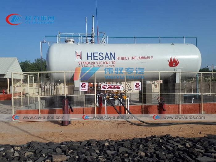 60cbm lpg station plant