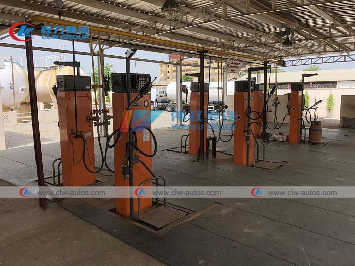 lpg station dispenser filling scales