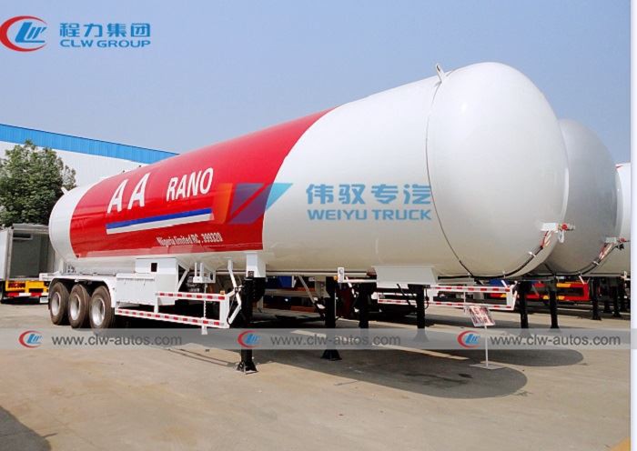 LPG tank semi trailer