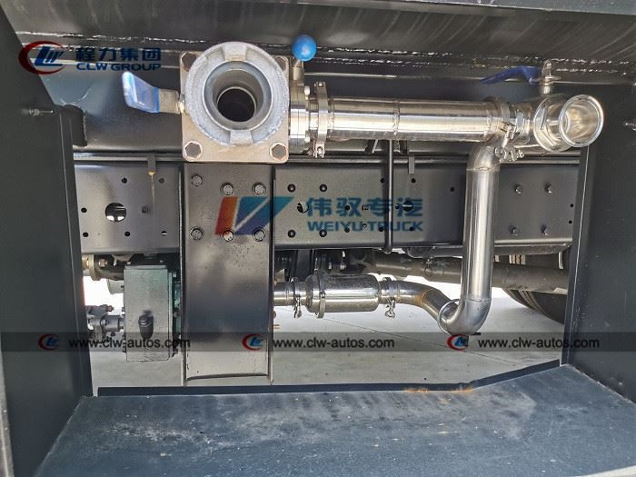fresh milk delivery truck