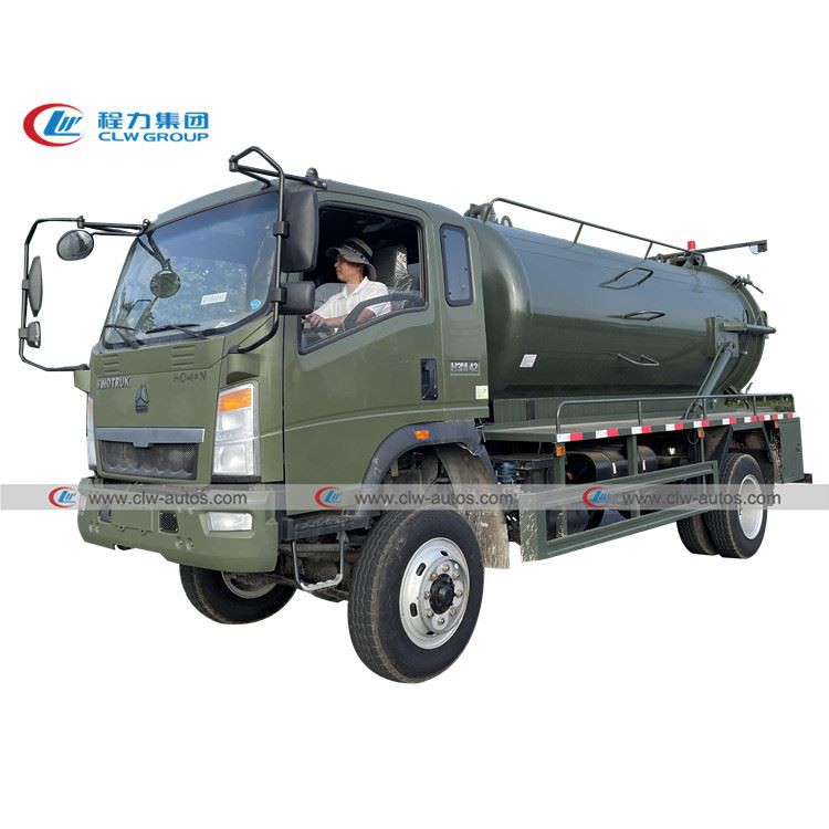 4X4 Vacuum Septic Truck01 4X4 Vacuum Septic Truck01