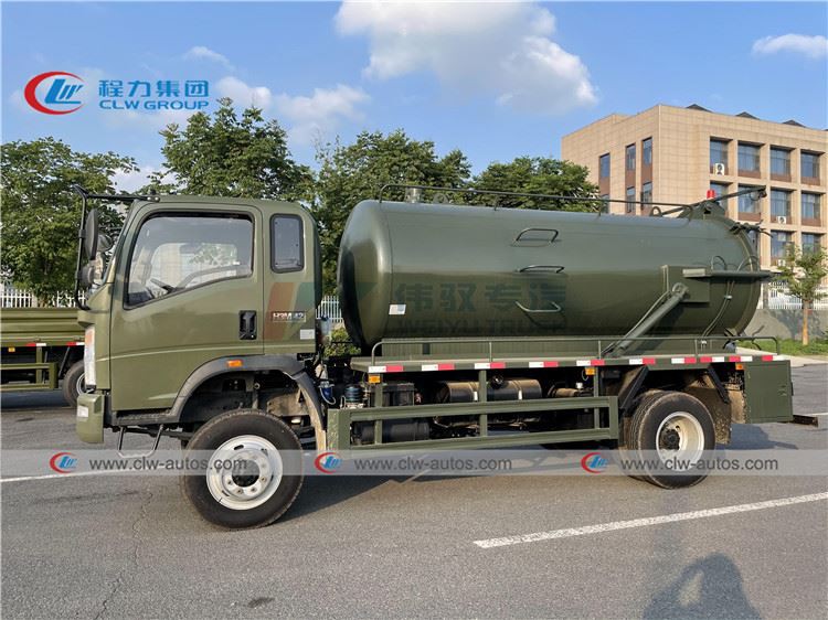 4x4 vacuum sewer truck to Anglo 6 4x4 vacuum sewer truck to Anglo 6