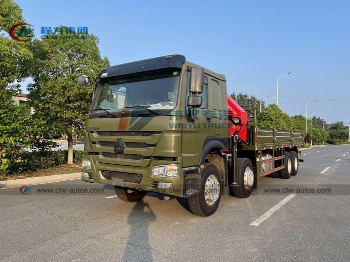 Howo SANY Palfinger crane trucks