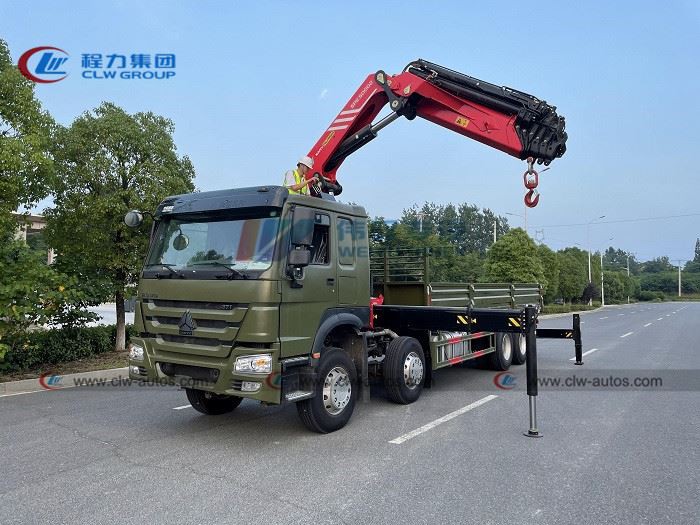 Howo crane truck