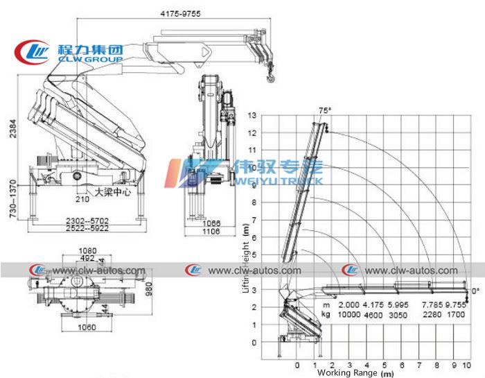 China crane truck