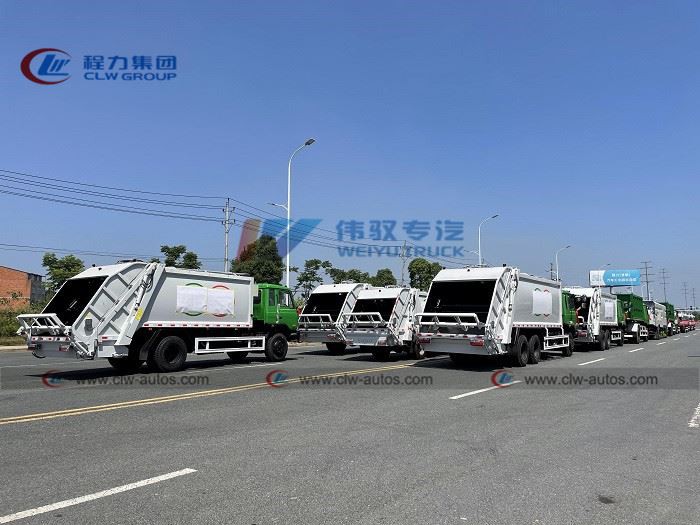 garbage trucks to cambodia
