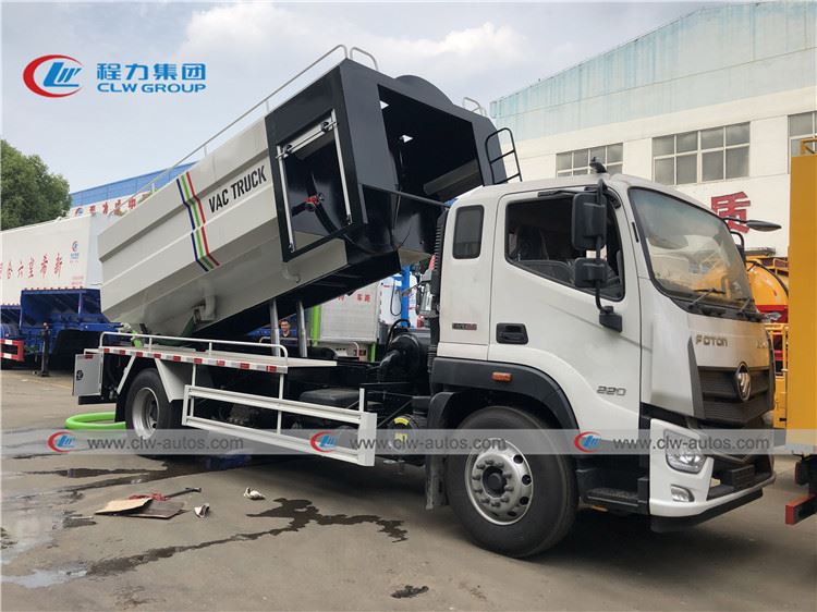 Foton Sewage Cleanning Truck 3