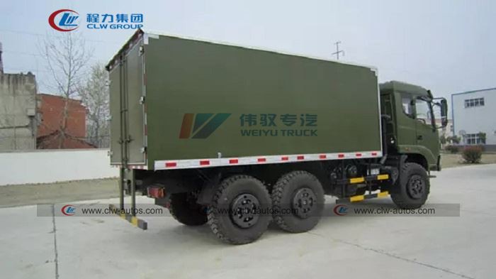 dongfeng 6×6 van truck