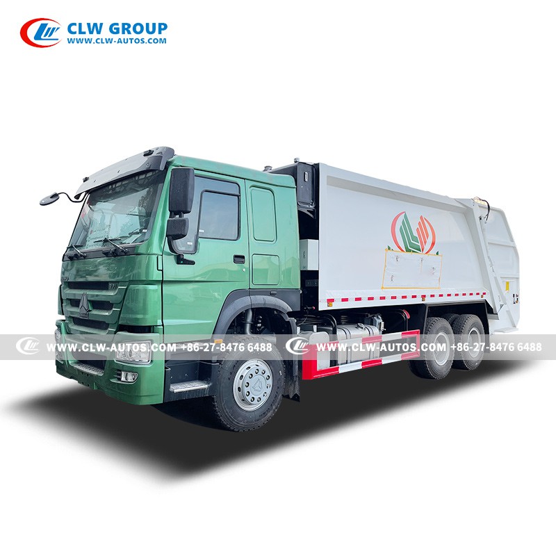 Angola Garbage Compactor truck Howo 20m3 (3)