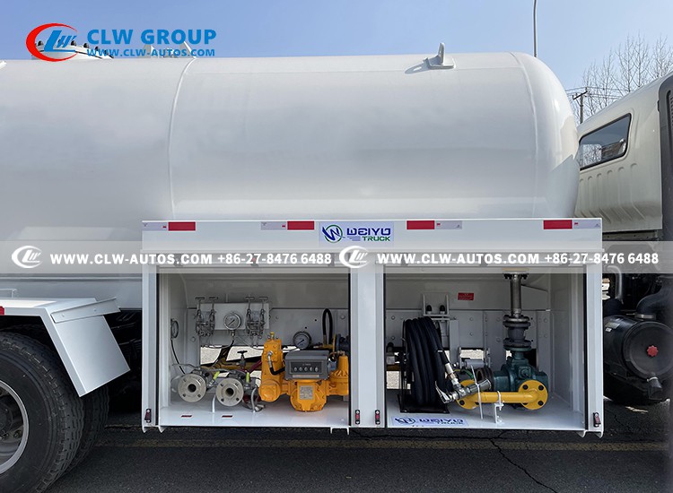 LPG flow meter and LPG pump 