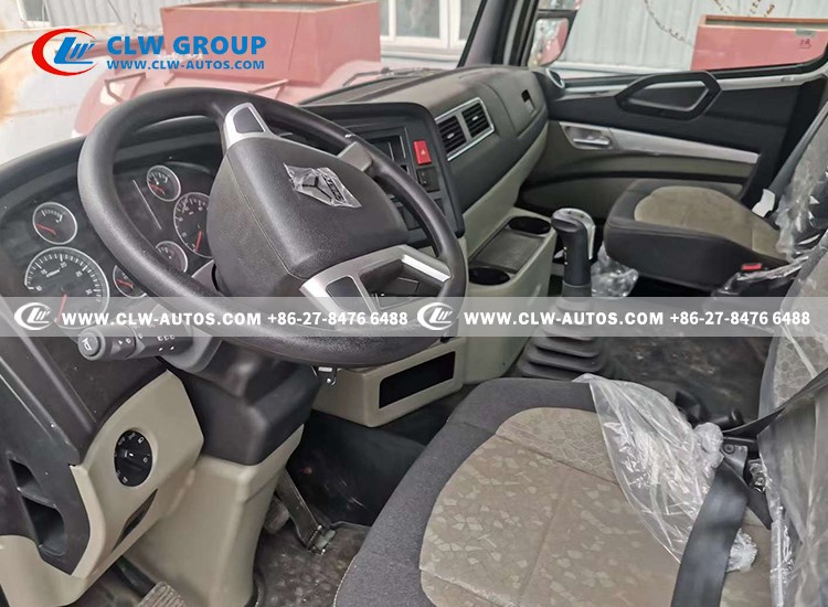 Cabin Inside of HOWO truck