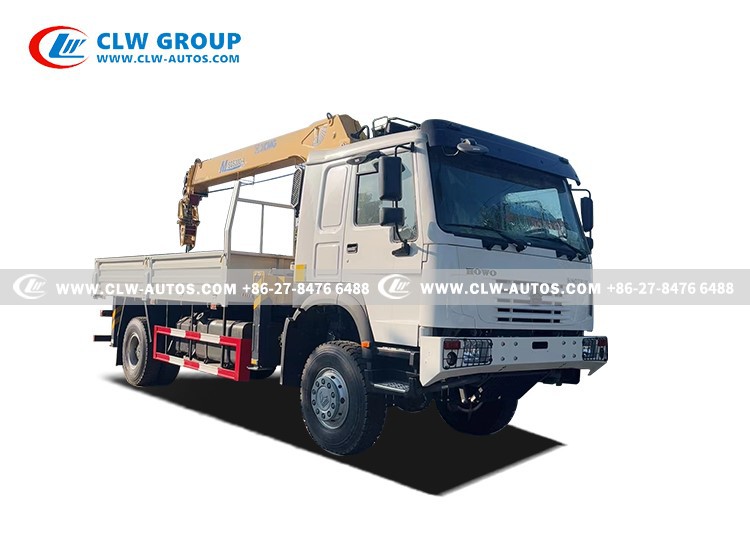HOWO 4X4 CRANE TRUCK