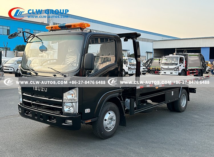 ISUZU Zero Degree Full Landing Road Wrecker Truck 6