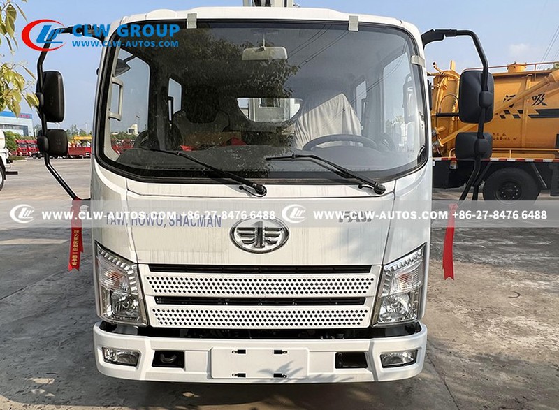 FAW 25M Aerial Work Vehicle With Telescopic Crane 15 FAW 25M Aerial Work Vehicle With Telescopic Crane 15