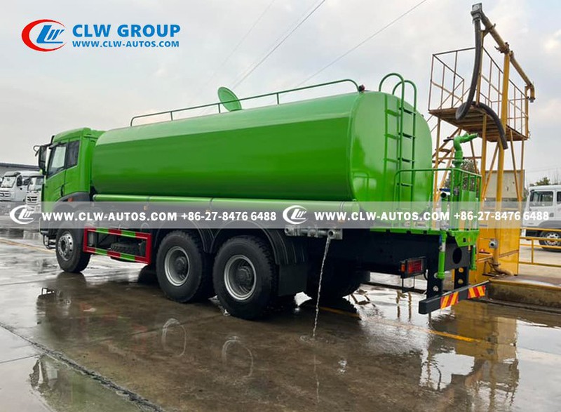 FAW RHD 6X4 380HP 25tons 25cbm Water Spraying Truck For SaleExport 1