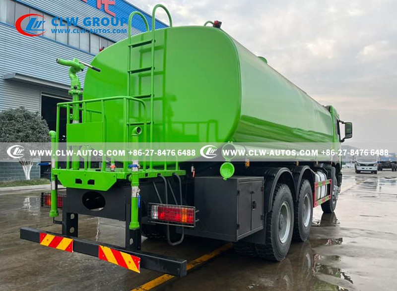 FAW RHD 6X4 380HP 25tons 25cbm Water Spraying Truck For SaleExport 4