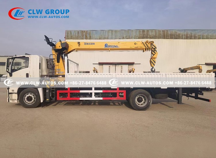 ISUZU 4X 10 tons Straight Boom Crane 10