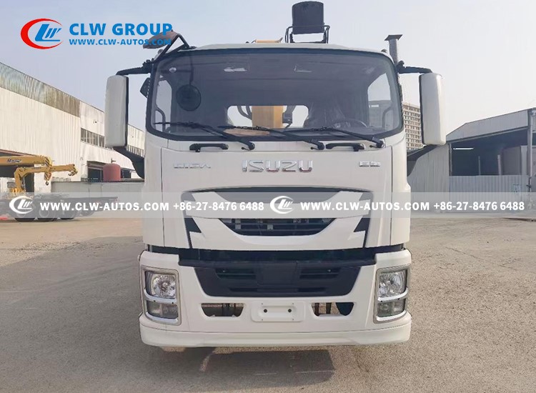 ISUZU 4X 10 tons Straight Boom Crane 2