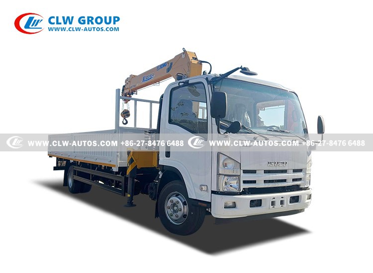 ISUZU 700P TRUCK WITH 5 TONS CRANE 