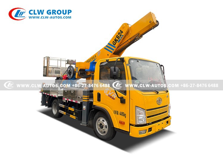 FAW 24 meters Aerial platform truck 3