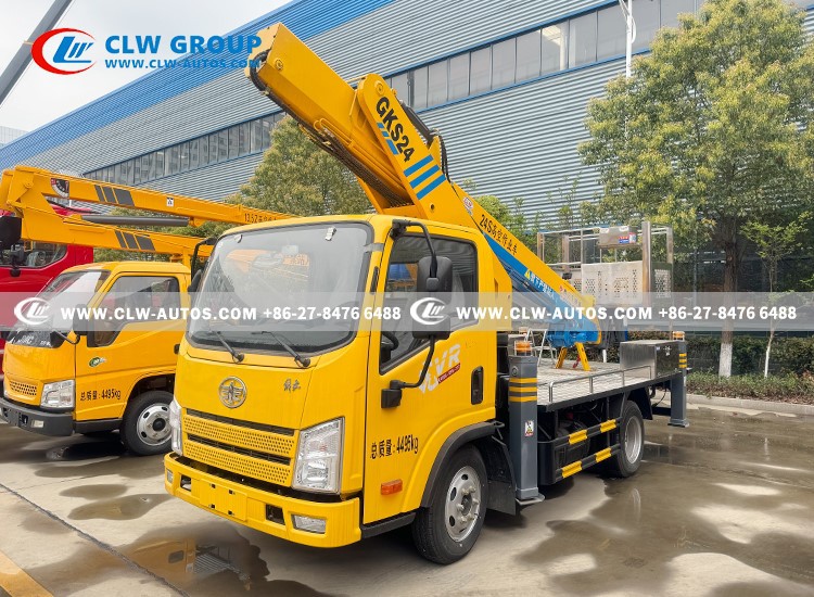 FAW 24 meters Aerial platform truck 11