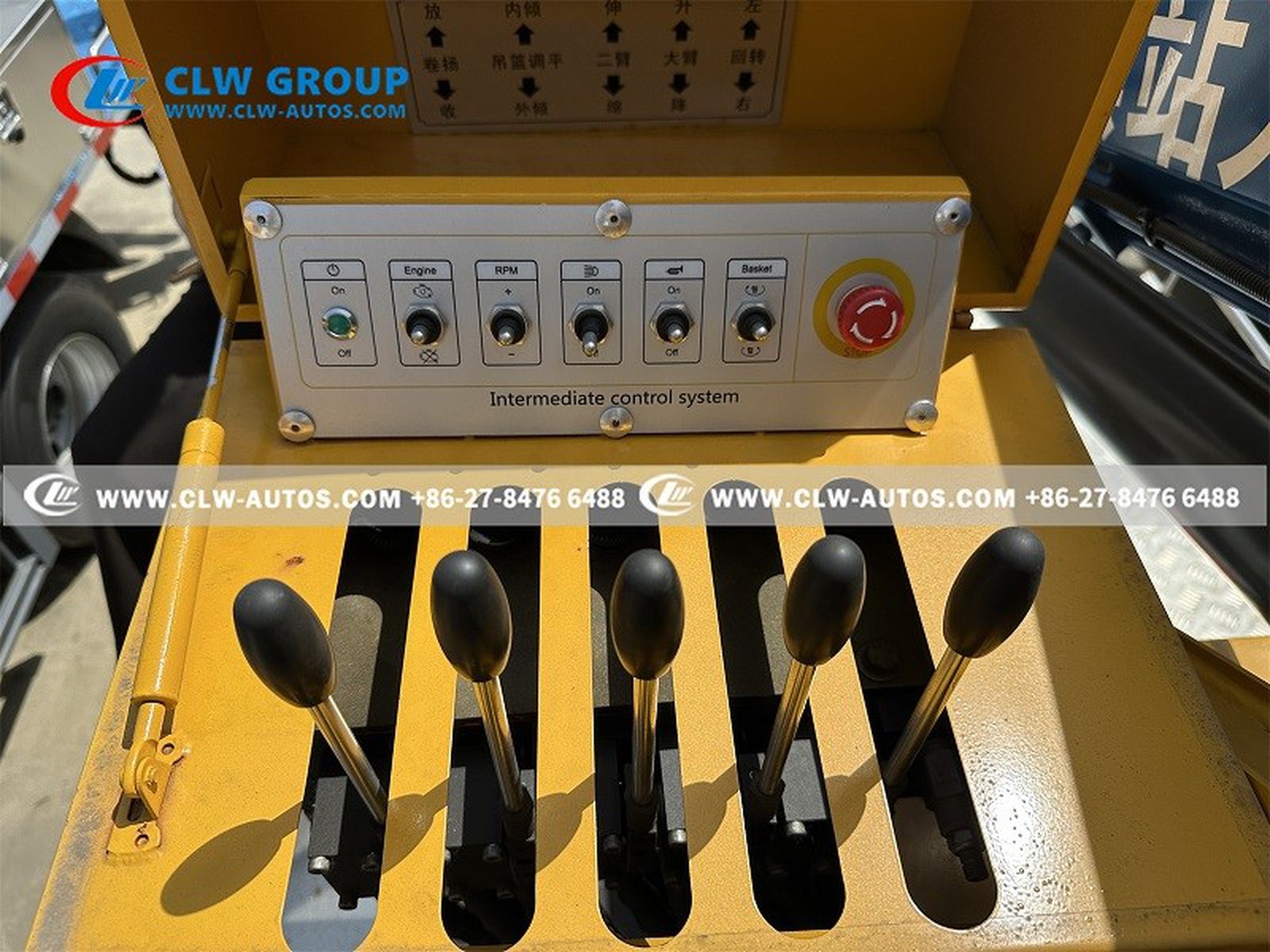 Aerial platform truck details04
