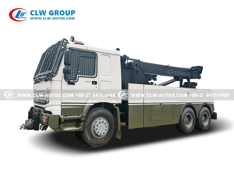 SINOTRUK 6X6 RECOVERY TRUCK 