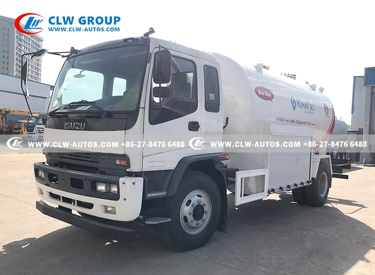 ISUZU 8 TONS LPG TANKER TRUCK 