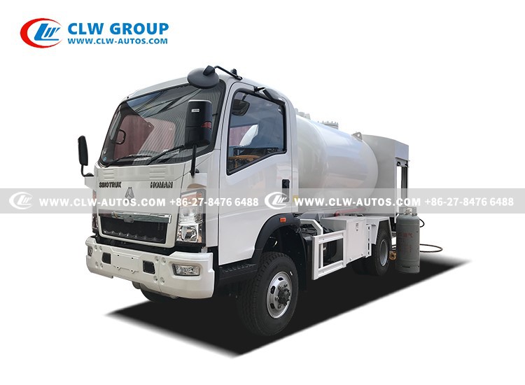 SINOTRUK 4X4 LPG TRUCK 