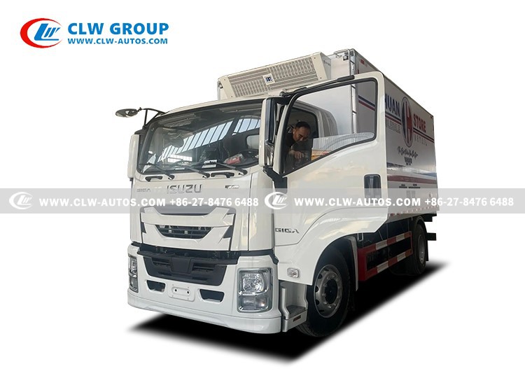 isuzu refrigerator truck 10 tons Valuatu 9