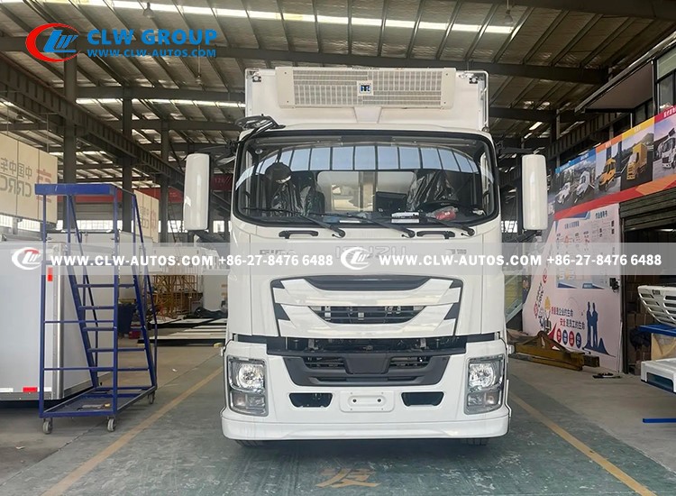 isuzu refrigerator truck 10 tons Valuatu 4