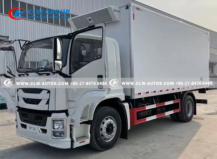 isuzu refrigerator truck 10 tons Valuatu 13