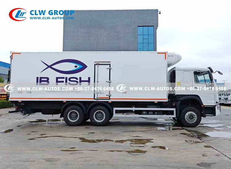 Sinotruk HOWO Refrigerated 20 Tons 12