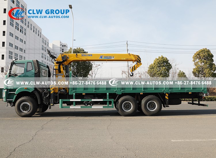 6X6 Truck with Crane 12