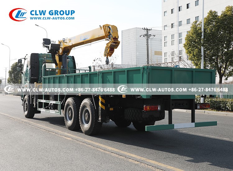 6X6 Truck with Crane 11
